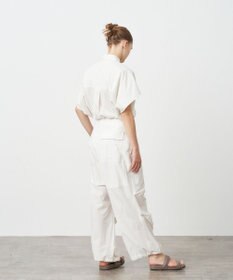 ATON MICRO SHRINK LAWN | オーバーサイズシャツ