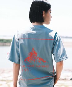 SHARE PARK LADIES 【UVカット・吸水速乾・ストレッチ・軽量 】バックプリントポケットTシャツ（S・Mサイズ）