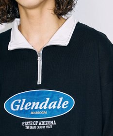 WEGO ヘビーウエイトサークルロゴハーフZIPT（S）