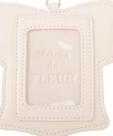 Maison de FLEUR リボンビジューパスケース