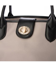 UNBILLION ペルケ perche / ナイロン×牛革付属ユーティリティ2wayトート