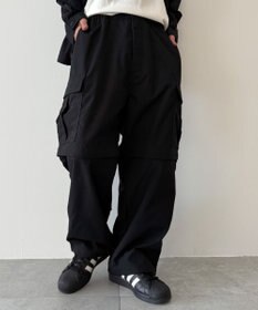 WEGO 【セットアップ対応ITEM】2WAYリップストップカーゴパンツ