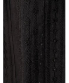 earth music&ecology 刺繍パフスリーブブラウス