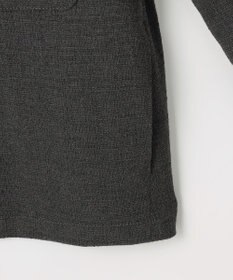 自由区 L 【17号サイズまで展開】ライトブッチャーノーカラー ブルゾン