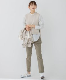 23区 【洗える】CANCLINI バンドカラー シャツ