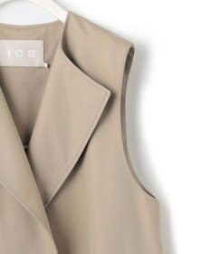 ICB L T/Cシャンブレーツイル 3WAYコート