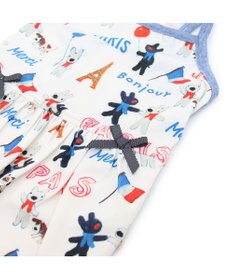 PET PARADISE リサとガスパール エコメイド 天竺 ワンピース 《パリ柄》 小型犬