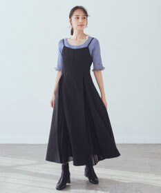 earth music&ecology プリーツジャンドレ