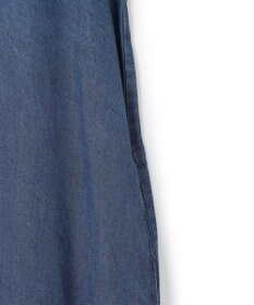 ICB L ナチュラルソフトデニム ノースリーブワンピース