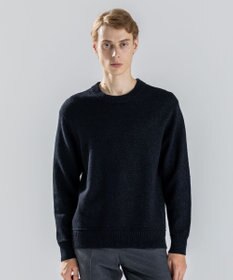 JOSEPH HOMME 【新素材】ペーパーウールミックス　クルーネックニット