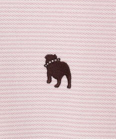 J.PRESS MEN 【大人気】アメリカンコットン鹿の子ボーダー バックブルポロシャツ