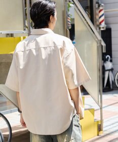 WEGO 【ユニセックス着用ITEM/MLサイズ展開】オックスフォードワンポイントシャツ（SS）