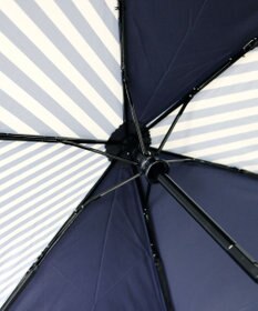 +RING 【簡単/便利】UNISEX 自動開閉式 折傘58cm NVY-STP T1238