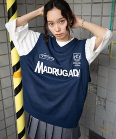 WEGO 【ユニセックス着用ITEM/2点セット】アンサンブルゲームロゴニットベスト