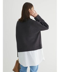 Green Parks ニットドッキングチュニック