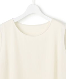 23区 L シフォンコンビ ジョーゼット ブラウス