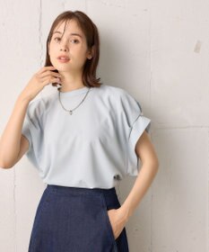 組曲 S 【WEB限定】ライトジョーゼット袖タック ブラウス