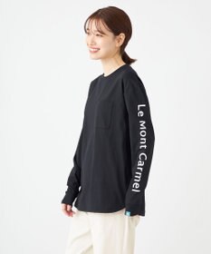SHARE PARK LADIES 【UNISEX】吸水速乾 ショルダーロゴロングスリーブTシャツ（S・Mサイズ）