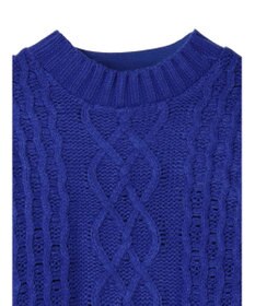 CRAFT STANDARD BOUTIQUE ケーブルニットドッキングスウェット