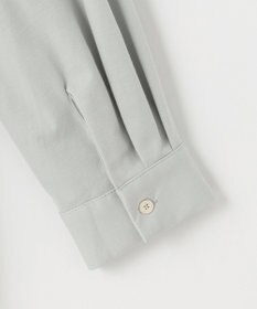 J.PRESS LADIES L シャツジャージー バンドカラー カットソー