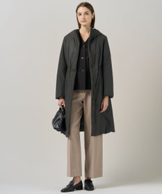 ICB L 【WEB＆一部店舗限定・撥水加工】ADSダウン  フーデットロングコート