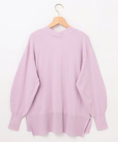 組曲 【WEB限定】サイドフリルカーディガン