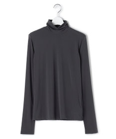 ICB 【洗える】 パウダリーチュール ハイネックトップス