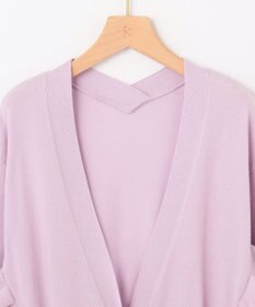 組曲 S 【WEB限定】サイドフリルカーディガン