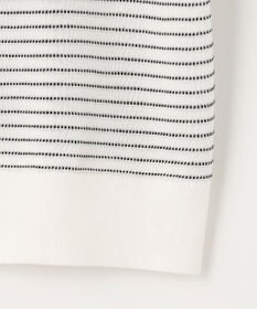 J.PRESS LADIES L 【洗える・抗菌防臭】コットンアセテート ボーダー ドルマン ニット