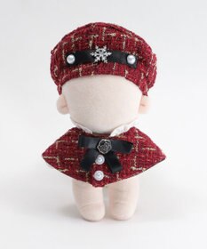 WEGO 【推し活＆痛バ】ぬいツイードケープセット12cm