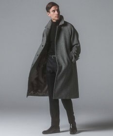 GOTAIRIKU 【山栄毛織】カントリーツイード ステンカラーコート