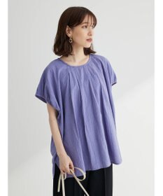 Green Parks インド綿　ＳＥＴ２点　マルチ刺繍ブラウス＋タンク