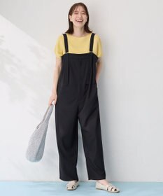 ANY イージーケアライトストレッチサロペット