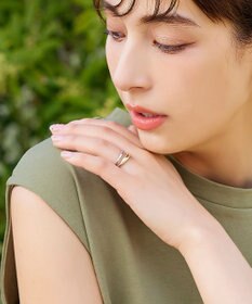 Tiaclasse ゴールド×シルバーリング