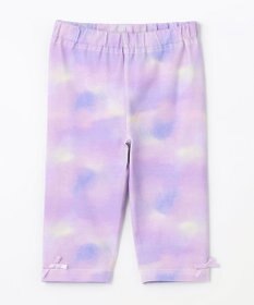 ANY KIDS 裾リボン 5分丈 レギンス