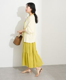 CRAFT STANDARD BOUTIQUE 洗える/UVカット/毛玉軽減 ファンクショナルニットカーディガン