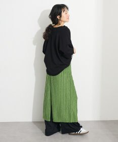 CRAFT STANDARD BOUTIQUE 洗える/UVカット/毛玉軽減 ファンクショナルニットカーディガン