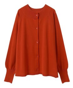 CRAFT STANDARD BOUTIQUE 洗える/UVカット/毛玉軽減 ファンクショナルニットカーディガン