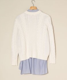 ONWARD Reuse Park セット商品/サイズL【J.PRESS】ニット春夏×ブラウス春夏