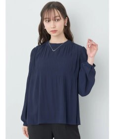 earth music&ecology マジョリカプリーツブラウス