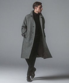 GOTAIRIKU 【山栄毛織】カントリーツイード ステンカラーコート