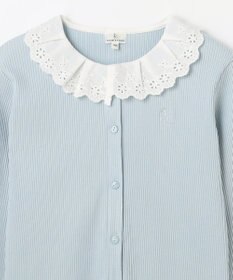 組曲 KIDS 【150-160㎝】フリルリブ2WAY トップス