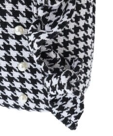 Maison de FLEUR 2Way千鳥柄フリルトートSバッグ