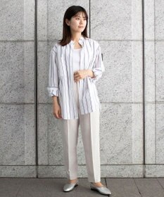 KASHIYAMA GIZA 100/2 バンドカラーシャツ