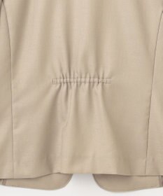 J.PRESS LADIES 【セットアップ対応・洗える・UVケア・吸水速乾】OXIJEWELストレッチ ノーカラー ジャケット