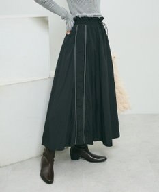 Green Parks ナイロンラインフレアスカート