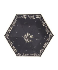 MOONBAT DAKS(ダックス) 晴雨兼用日傘 折りたたみ傘 街並み フワクール生地使用