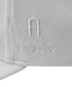 MOONBAT FURLA(フルラ)横刺繍スエード キャップ UVカット