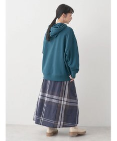 earth music&ecology スウェットルーズパーカー