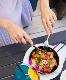 Tiaclasse ゴールド×シルバーリング